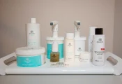 Hochwertige Pflegeprodukten für professionelle Beauty- und Wellnessbehandlungen in edlem Ambiente